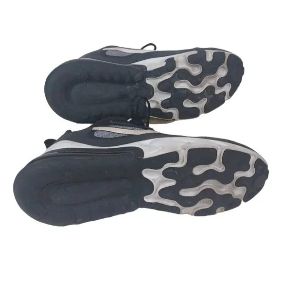 Exc Nike Air Max 270 React Op Art 2019 Size 11 Rare Authentic Black Grey Trainer - Picture 15 of 15